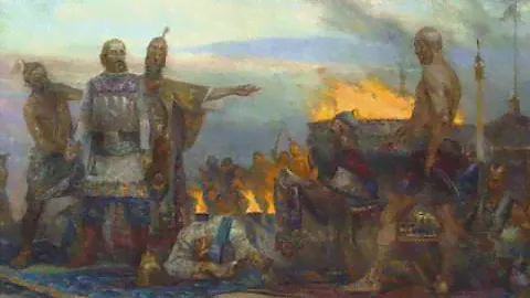 Святые мученики и исповедники, благоверный князь Михаил и боярин его Феодор Черниговские