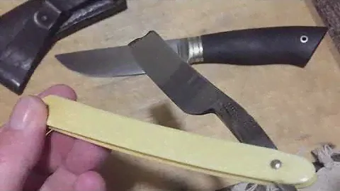Продолжение про нож CPM 15V  Андрея Бирюкова. С Наступающим Новым Годом!