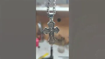 ✨Цепочка с крестом из серебра 925 пробы. Цена 12000₽.✨